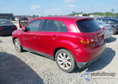 2013 Mitsubishi Outlander Sport Es z USA, uszkodzony, nr VIN 4A4AP3AU0DE011620